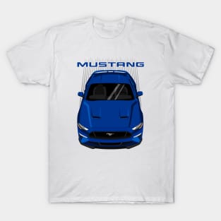 Mustang GT 2018 to 2019 - Blue T-Shirt